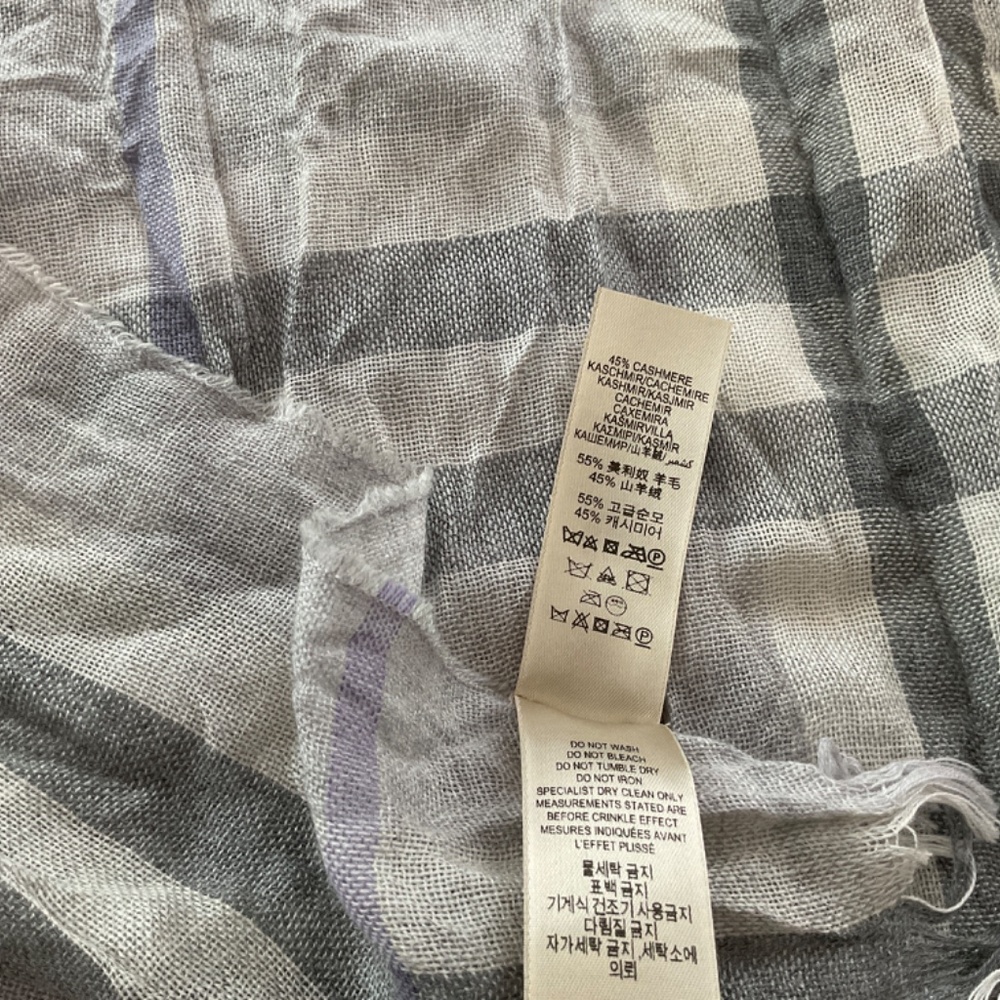 BURBERRY SCARF NOVA CHECK - Picture 5 of 5